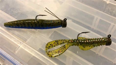 Oct 16, 2023 · To use a Ned Rig, you’ll need a few essential items. First, you’ll need your chosen lure, such as a soft plastic worm or craw in the right size and color. Second, you’ll need some 1 to 1/0 jigheads with a mushroom-style head. The head must be light enough to allow for subtle movements when twitching the bait. 